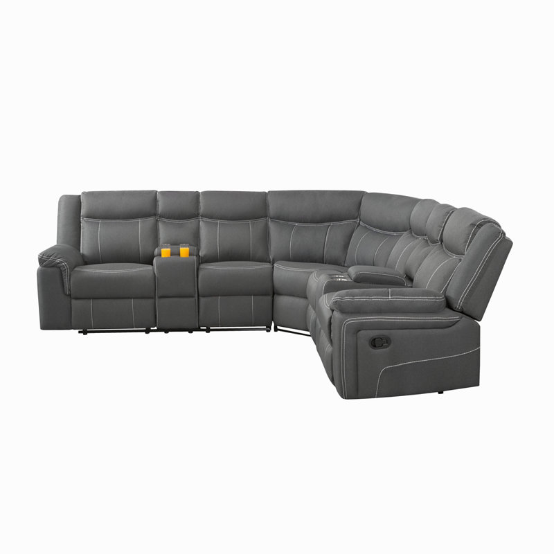 109.4'' Manual Reclining Sectional Sofa