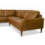 Canapé modulaire en cuir 2 pièces Patterson-2053197560
