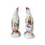 Antique French Porcelain Rooster And Hen