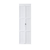 Panel Solid Wood Bi-Fold Door with Installation Hardware Kit
