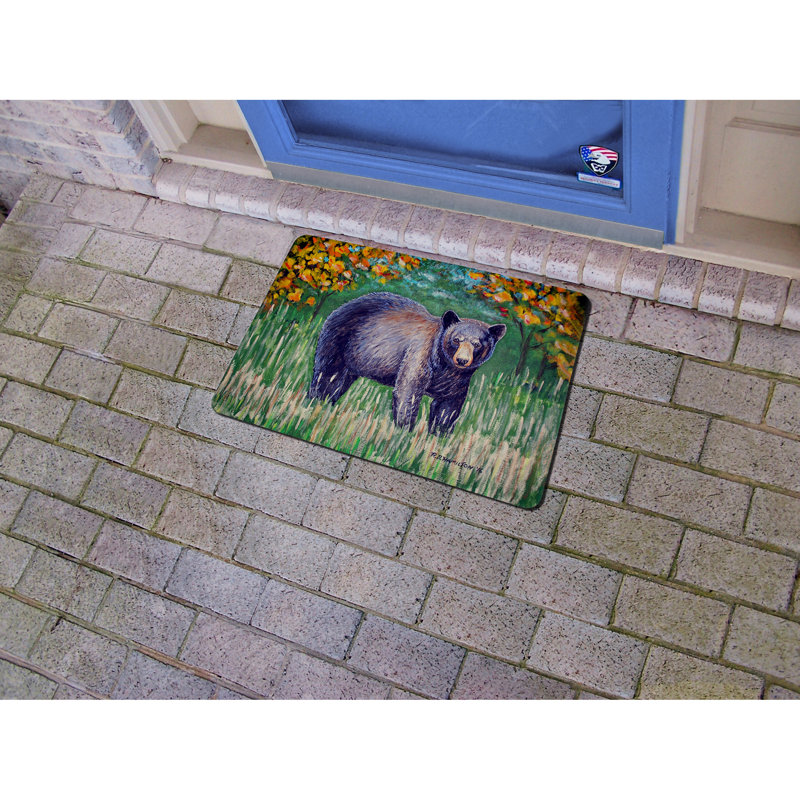 Iker Non-Slip Indoor / Outdoor Doormat, Rectangle 1'6" x 2'2"