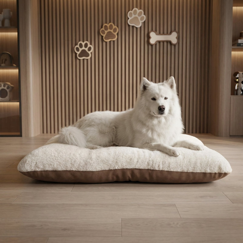 Lit pour chien Nestle, 34.6" W, Brown