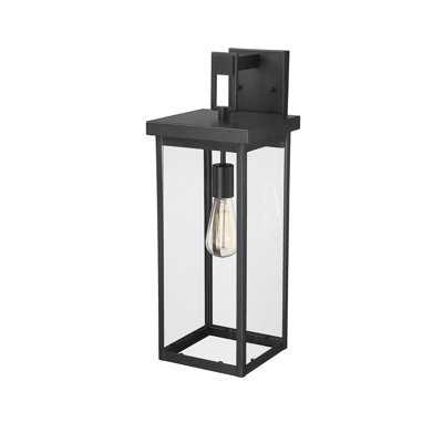 Barkeley Tall Steel Outdoor Wall Sconce