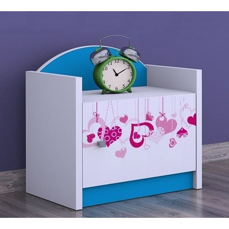 Jordyn Nightstand, Blue