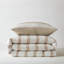 3-Piece Striped Comforter Set, Soft And Durable For All-Season Use, Modern Minimalist Design-125220474-125220472