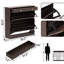 Range-chaussures à miroir avec 2 tiroirs et rangement pour la chambre à coucher
