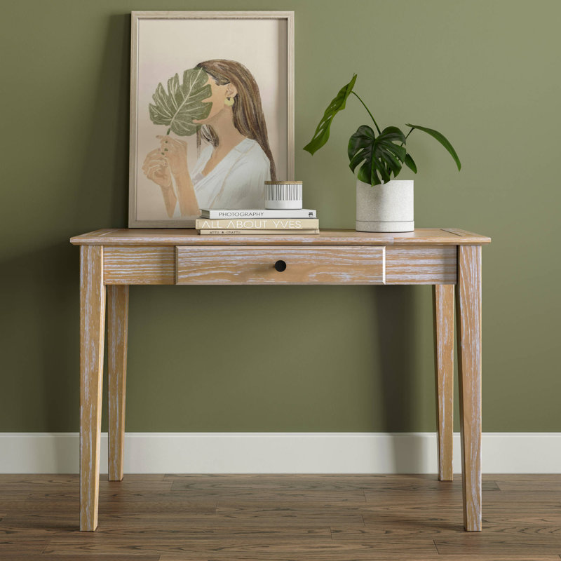 Greenport Desk/ Dressing Table, Brushed Driftwood