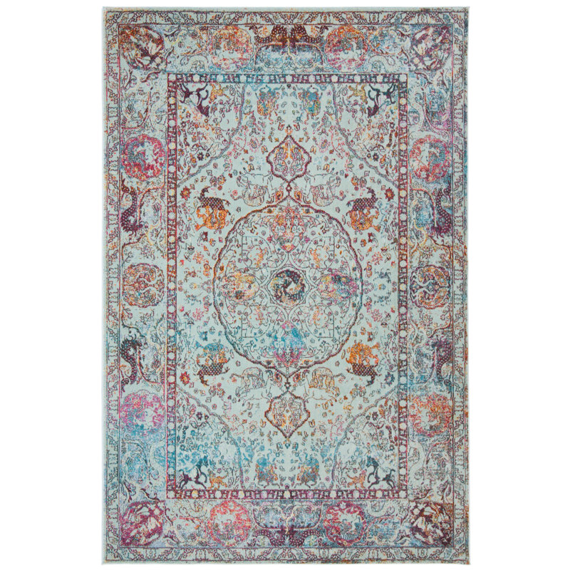 Marques Performance Oriental Rug, Rectangle 5'3" x 7'7"