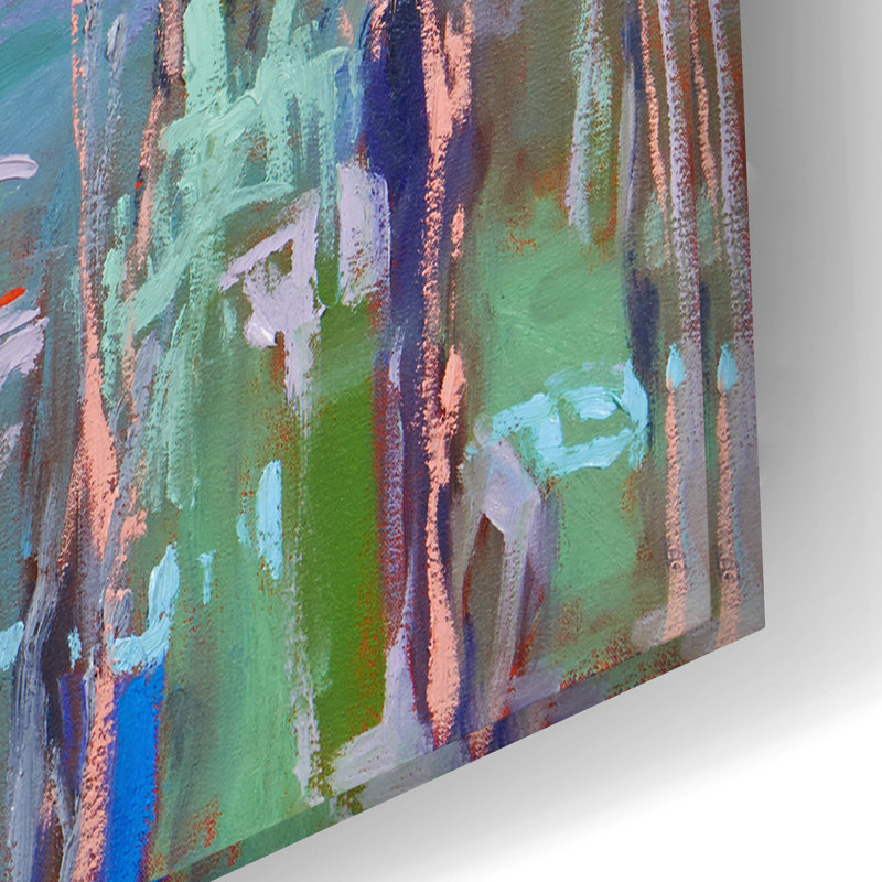 " Winding Through " by Jane Schmidt, 16" H x 24" W