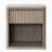 Fluted bedside table with drawer storage-109956012