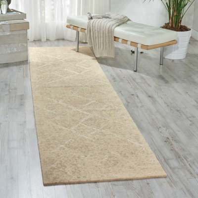 Tapis éclectique brun Dewitt
