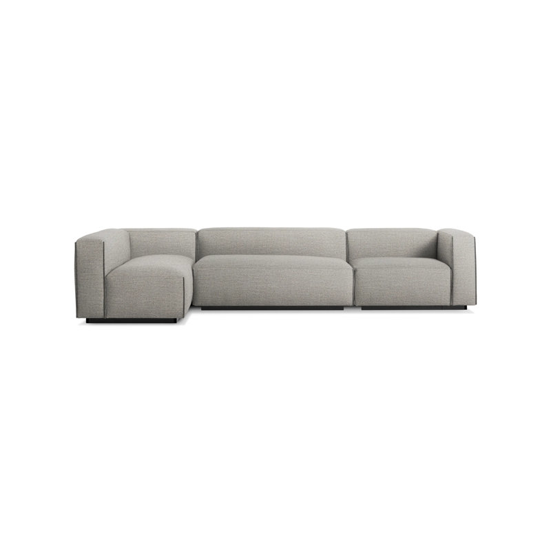 Cleon Modular Sectional, Maharam Meld in Panda, Right Hand Facing