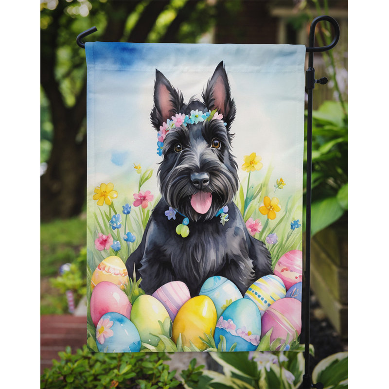 Easter Egg Hunt Double Sided 15.5'' H x 11.25'' W Polyester Easter Garden Flag