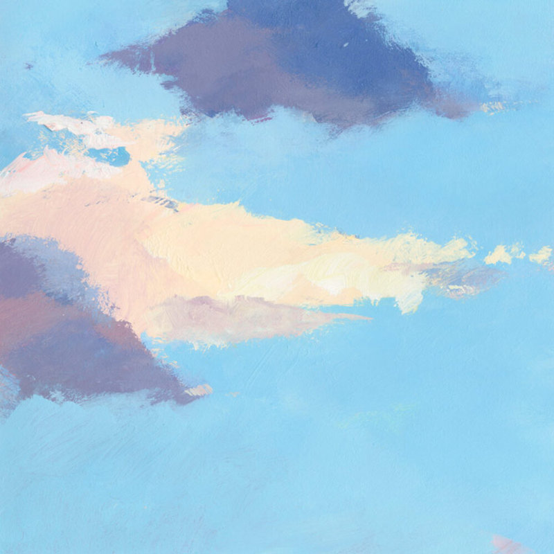 «Candy Clouds 6» par PC Ngo, reproduction sur toile flottante
