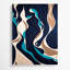 Abstrait art figuratif sur toile gris 41-1664317377
