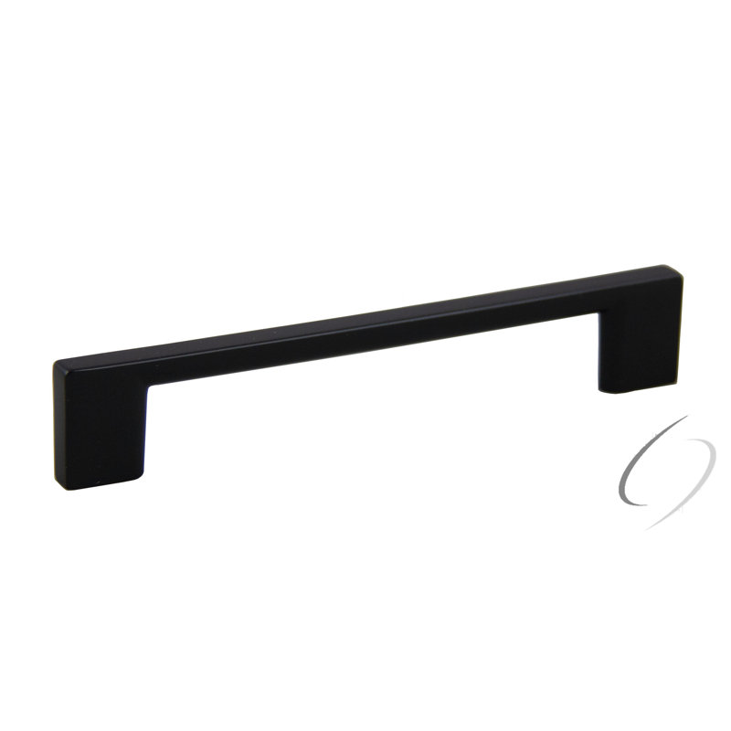 Poignée barre 5 po Miami, Noir mat, 3.75"
