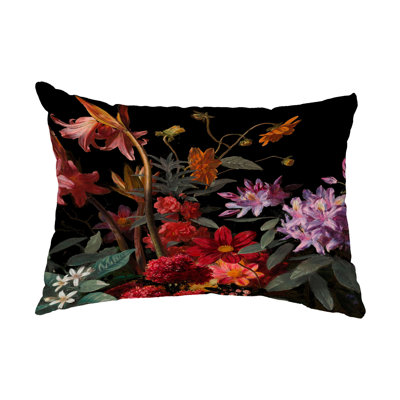 Coussin lombaire floral intérieur / extérieur