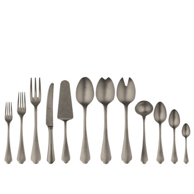 Dolce Vita Flatware Set - 67 Pieces - Gold