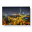 Berlin Germany Skyline In Abstract - Wrapped Canvas Painting-55316094