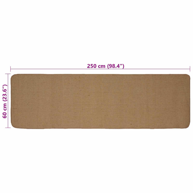 Hand Braided Area Rug, Runner 60cm x 250cm