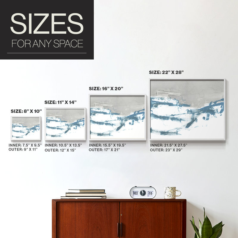 Meta Land III -Framed Print - Restickable