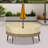 Table Cover Waterproof Round Table And Chair Set Cover Outdoor With Storage Bag (Beige)