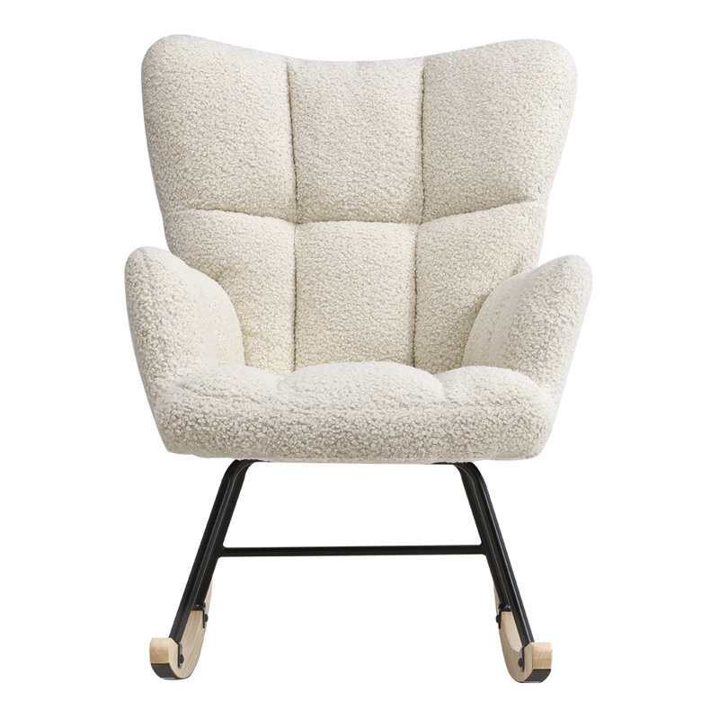 Herrera Rocking Chair, White