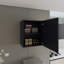 Armoire murale à une porte et deux tablettes Manchester