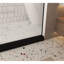 Porte de douche sans cadre en verre trempé transparent antidéflagrant l 60 po x H 76 po-113918432