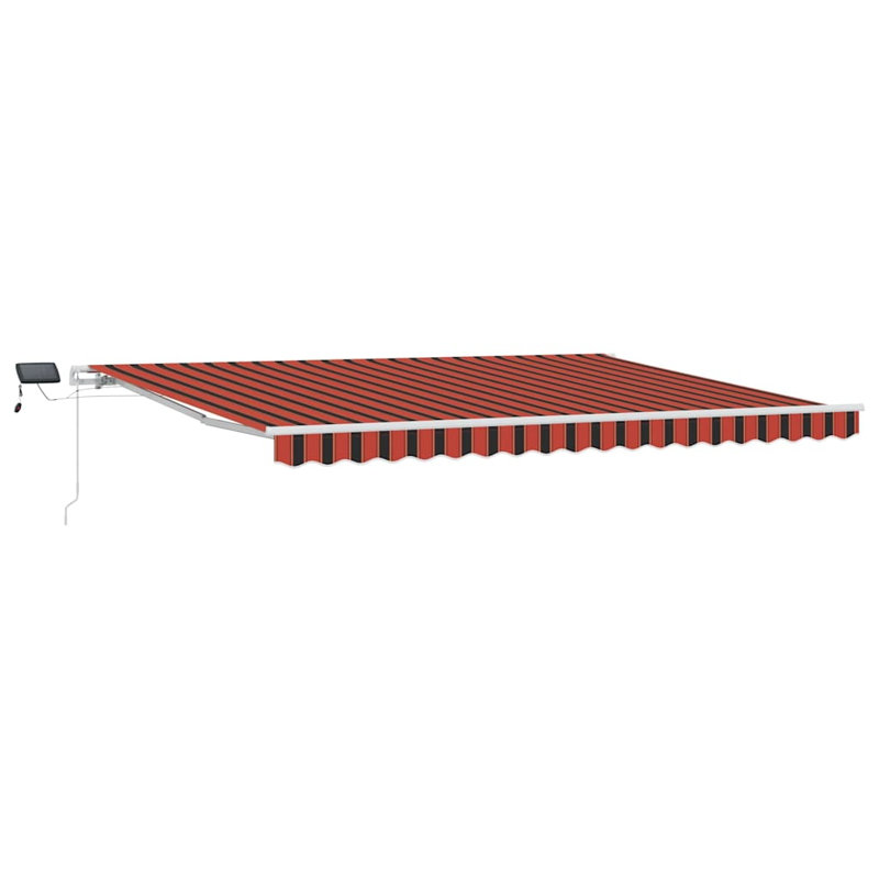 Retractable Awning, Brown, 450 cm W x 300 cm D