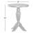 Country Living Vintage Market Round End Table-2127270842