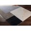 Tapis gris / crème / bleu touffeté à la main Kemondre-182059321