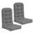 Outdoor/Indoor High Back Chair Cushion-125529603