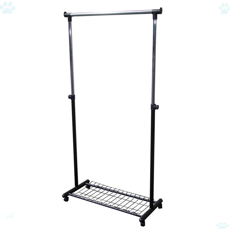 66" Tall Metal Coat Rack