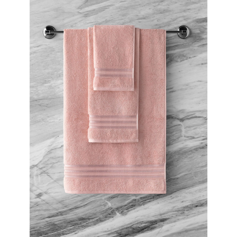 Drap de bain Carwell, Rose clair