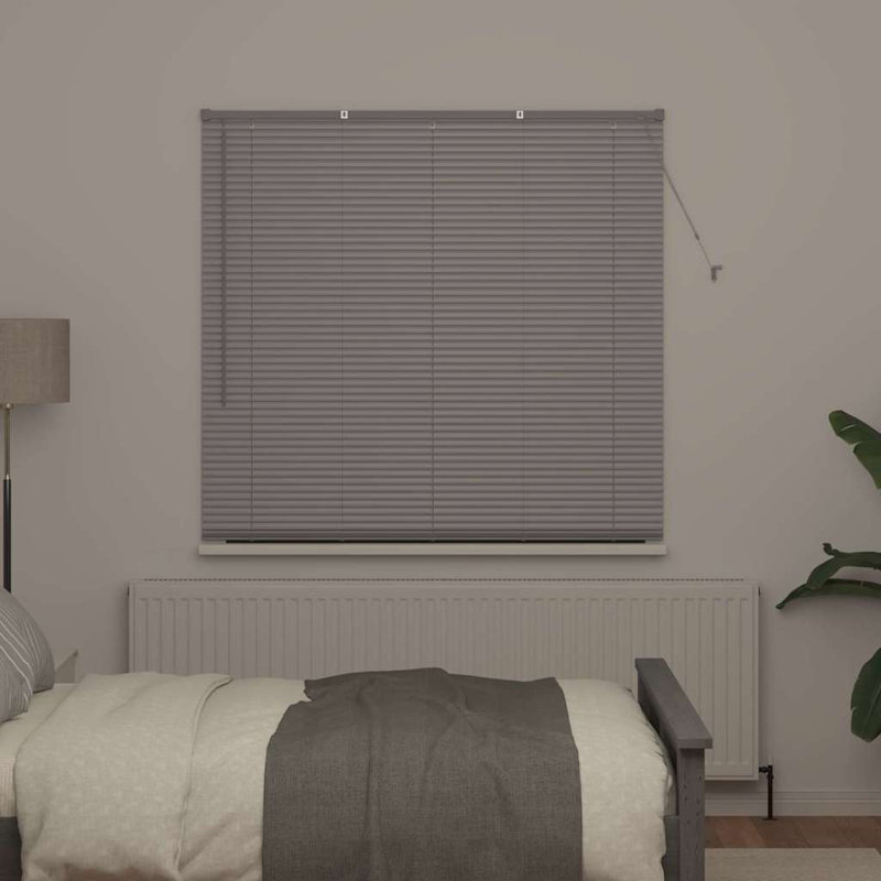 Horizontal/Venetian blind, Silver, 175cm L x 150cm W