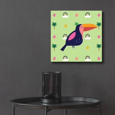 «Cute Tucan» par Epic Portfolio, art mural en verre acrylique