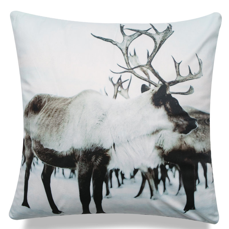 Housse de coussin Reindeer, Polyester/ Bourre en polyester