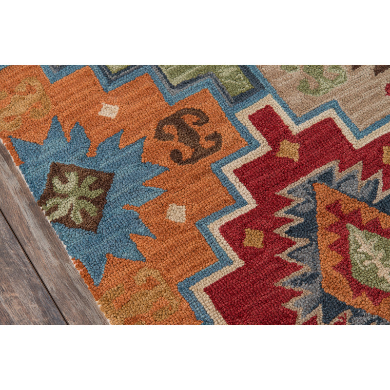 Jadarrien Wool Southwestern Indoor Rug, Runner 2'3" x 8'