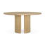 Roller Max Round Solid Wood Dining Table-1760477987