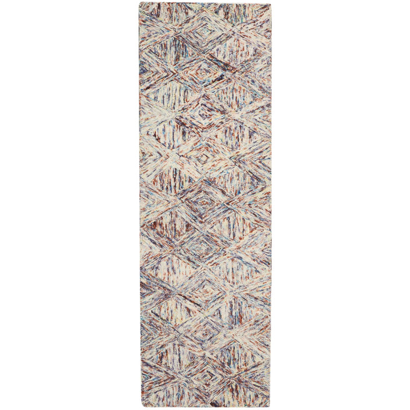 Divernon Wool Indoor Rug, Runner 2'3" x 7'6"