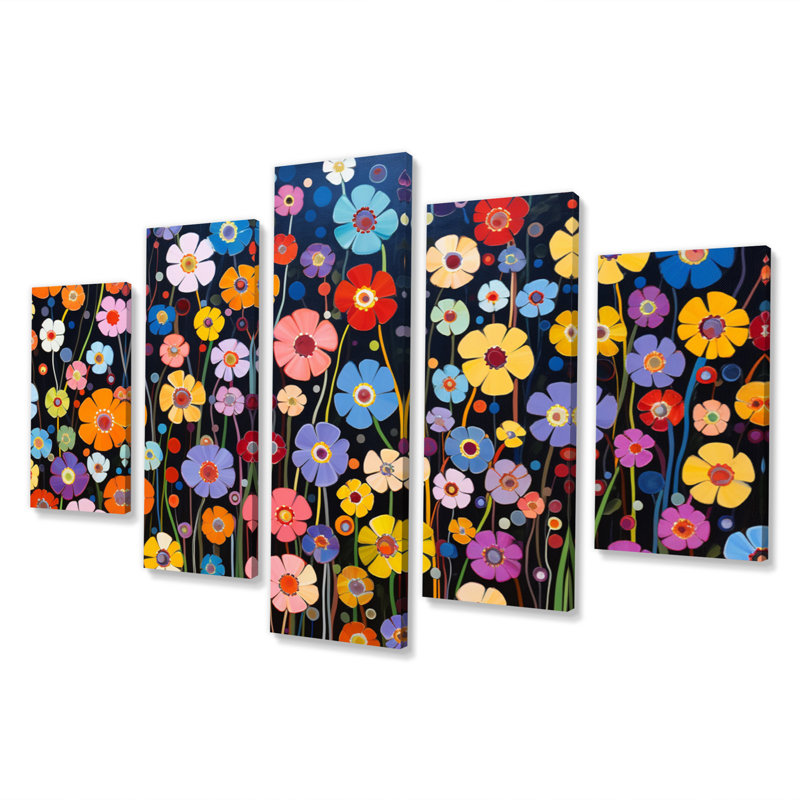 Freitag - Floral Canvas Print - 5 Panels