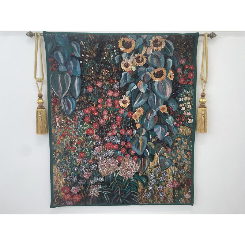 Tente murale en coton coton Gustav Klimt