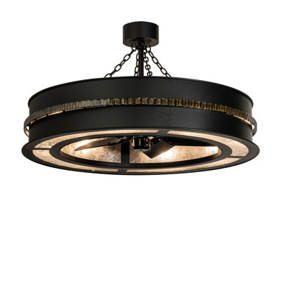 Golden Forge 8 - Light Chandelier