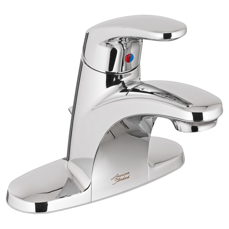 Colony Pro Bathroom Faucet with Drain Assembly, Polished Chrome, With Grid Drain