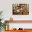  «Labrador Retriever In The Kitchen» par Rich Monet, art mural sur toile, 18 po x 12 po
