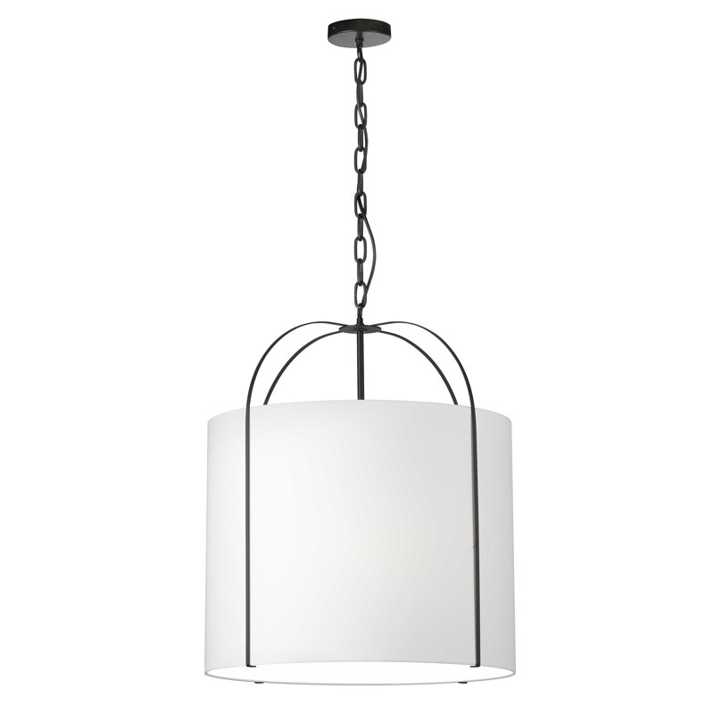 Luminaire suspendu 3 lumières Embelia, Noir