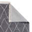 Boho Aert Machine Woven Grey Area Rug