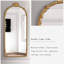 Miroirs pleine grandeur en bois manufacturé arqué-129932032