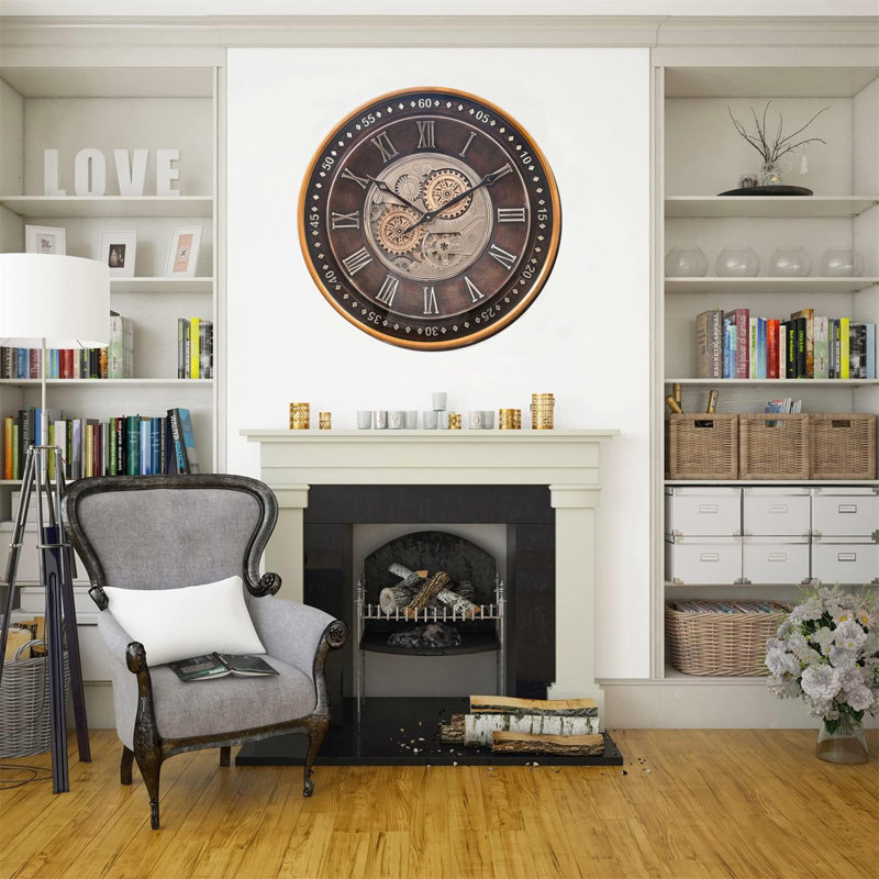 Metal Wall Clock